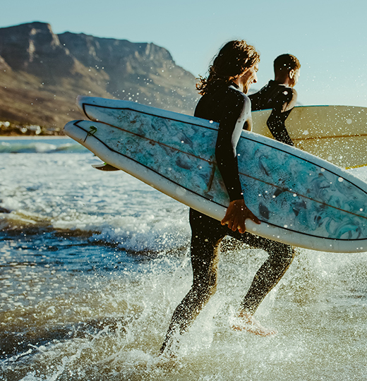 surfing