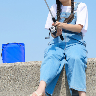 fishing woman